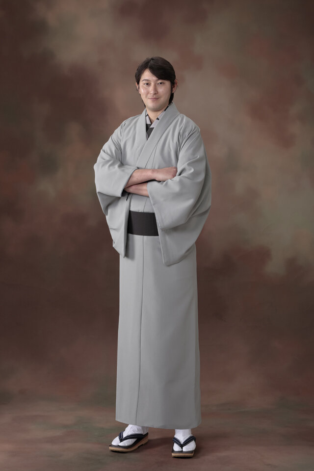 男ちりめん無地